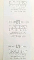 JILLSON & ROBERTS HAMBLY GLITTER STICKERS * FOOD DESSERT * MULTICOLOR CUPCAKES.
