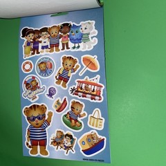 DANIEL TIGER’S NEIGHBORHOOD FAMILY 4 STICKER SHEETS New Stickers