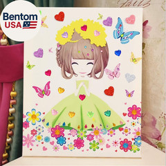 872 Pcs Valentines Heart Stickers, 3 Sizes 5 Colors Self-Adhesive Glitter Foam H