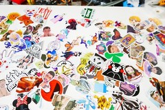 HUGE Mixed lot of random Stickers Loose Dragon balls, anime, KPop, pokemon & ETC