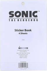 Sonic The Hedgehog Sticker Book | 4 Sheets | Over 300 Stickers