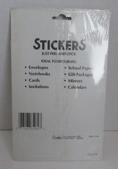 VINTAGE Eureka Paper Magic Group Easter Bunny Egg Stickers NIP NOS