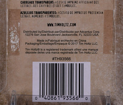 Tim Holtz Idea-ology Transparent Alpha Tiles 95 Pieces #TH93566