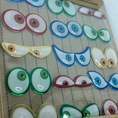 Jolee’s Boutique Spooky Eyes Dimensional 3D Stickers 50-20948 Parcel Halloween