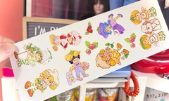 Strawberry Shortcake Stickers Original 1980s Retro Design! Paper Sticker Sheets