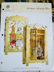 NEW Anna Griffin Antique Armoire Dies & Accessories Create 9 Class Kit