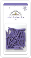 Doodlebug Embellishment Lot Mini Clothespins Add Dimension Projects 14 Colors