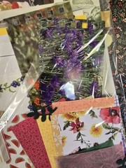 MYSTERY Scrapbooking Junk Journal Paper Pack Mixed Lot Floral Multicolor Pieces