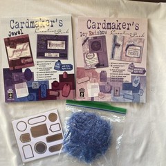 HOTP Sarabooks & Paper Pizazz Scrapbook or Junk Journaling Fiber Pack, Paper Kit