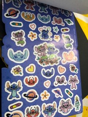 Lilo & Stitch sticker collection book 4 pages 150 stickers sheets angel Disney