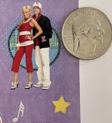 HIGH SCHOOL MUSICAL Stickers (26pc)Disney•4″x 6.5″East High •Wildcats•Singing•
