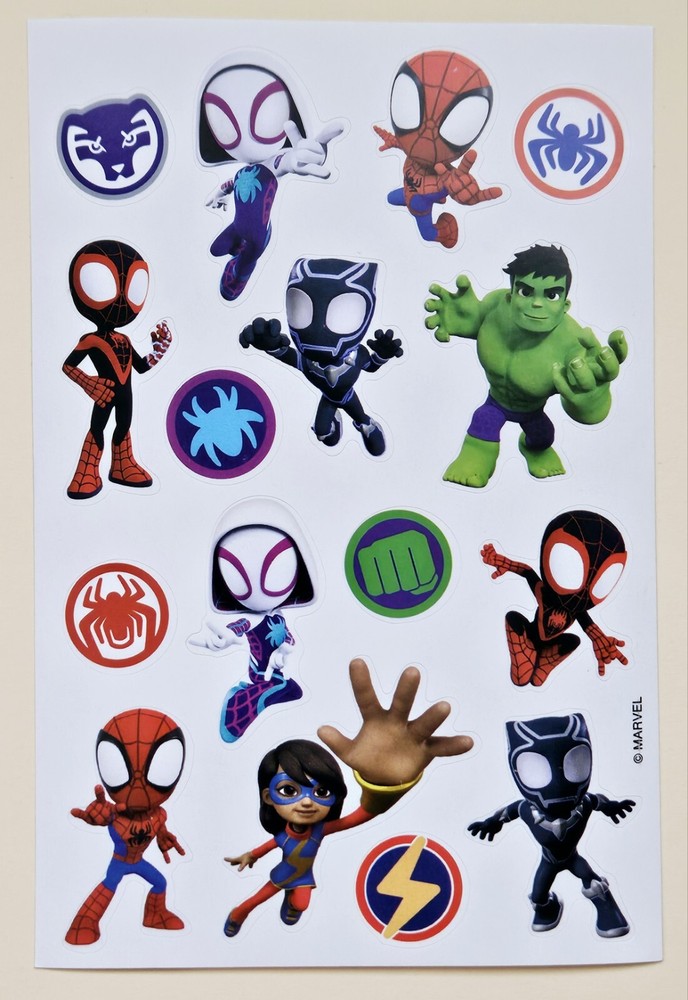 Marvel SPIDEY/ Sticker sheet