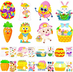 100 Sheets Shamrock Stickers, 1140Pcs St Patricks Day Decorations & Accessories