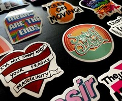 Stickers Motivational Quote Skateboard Vinyl Laptop Luggage Decal Flask Fun 50pc