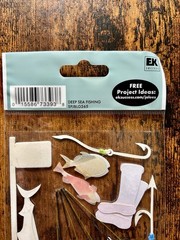 Jolee’s Boutique Deep Sea Fishing Scrapbook Sticker Set
