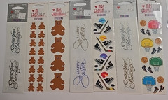 Huge Vintage Sticker Lot Mrs Grossman’s Creative Memories Scrapbook Tools Crafts