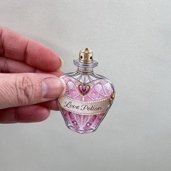 Potion Perfume Bottle Stickers Pink Junk Journal Collage Scrapbook