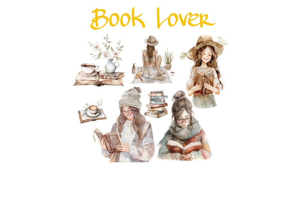 Book Lover Sticker Pack Usa Seller