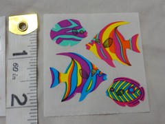 Sandylion Stickers ~ Fish / Sea Life ~ Two Collectible Squares
