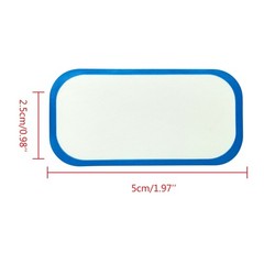 300Pcs Adhesive Date Labels for Glass Metal Plastic Container 50x25mm