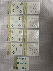 Studio 112 Gems Stickers Blue & Pink Lot Of 9 (172)