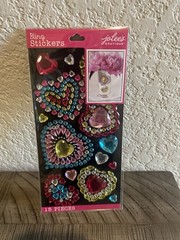 Jolees Boutique Stickers Hearts Bling Valentine Love Scrapbooking Crafts NEW