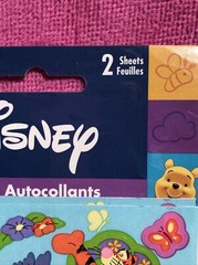 VTG SANDYLION DISNEY WINNIE THE POOH PIGLET TIGGER EEYORE STICKERS 2 PKGS NEW