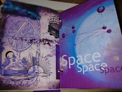 Universe Celestial Astrology Junk Journal Scrapbook USA Seller