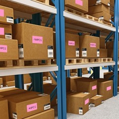 5″ x 3″ Rectangle Color Coding Labels,500 per Inventory Labels Color Code Sti…