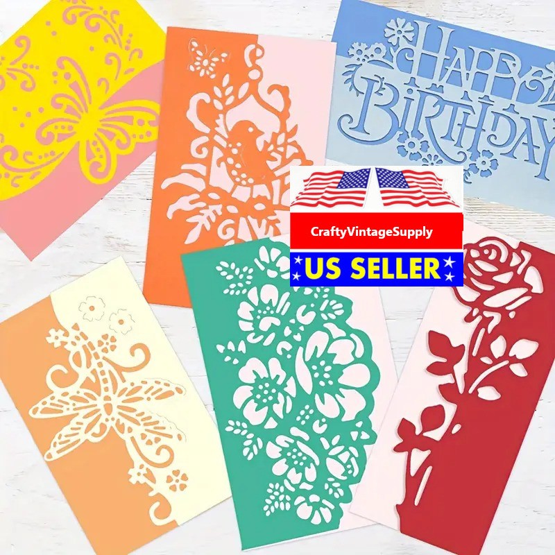 Lace rose flower border envelope edge metal cutting dies cut machine cutter die