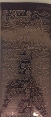 Outline Sticker – Happy Halloween – 264313 bk/bk