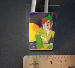 Disney Peter Pan Lenticular Motion Sticker RARE