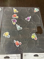 Various Spring Stickers Flowers Birds Dragonfly Easter
