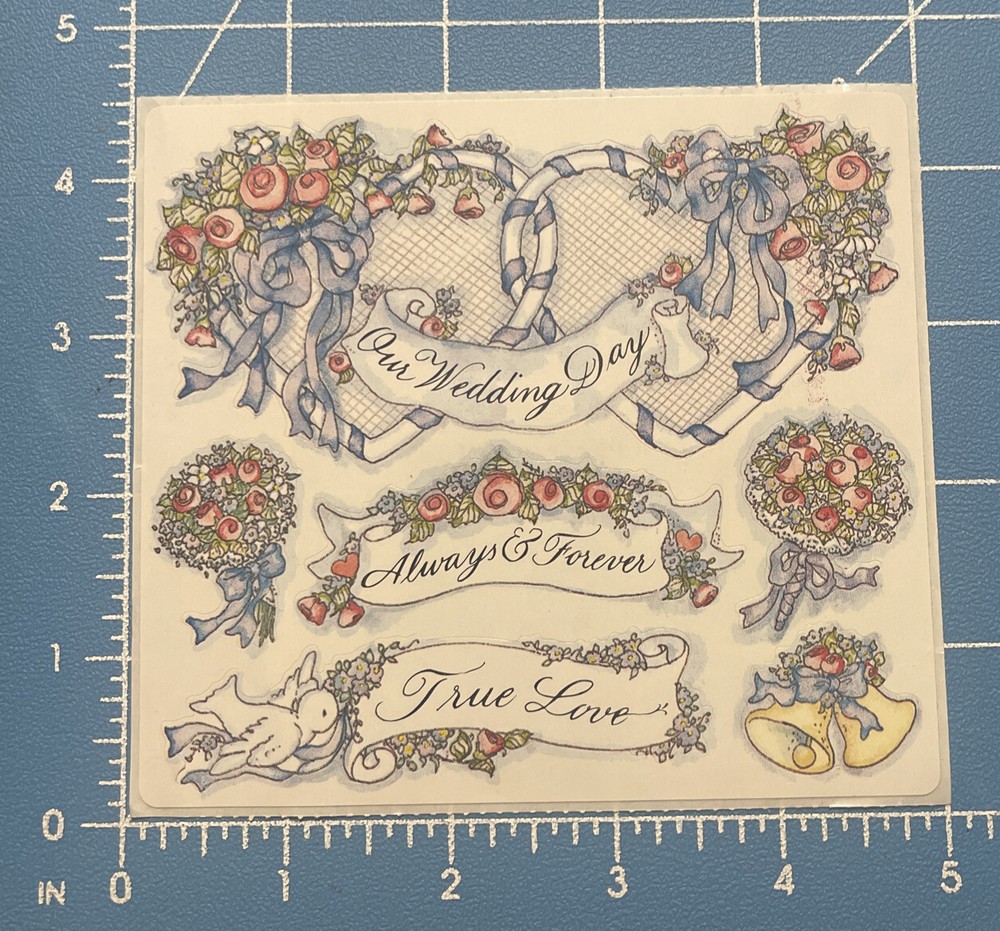 FMI FRANCES MEYER OUR WEDDING DAY 5X4.5 SECTION WEDDING ANNIVERSARY True Love