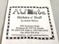 A.W. Cute Fall Leaves Clear Stickers 5.5×12 Scrapbooking Autumn Halloween Trees