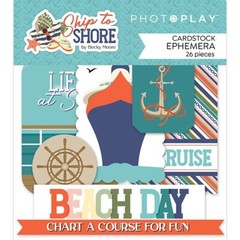 PP DieCuts Ship to Shore Sail Cruise Beach Day Dolphins Ahoy Mate Ocean Air Sea