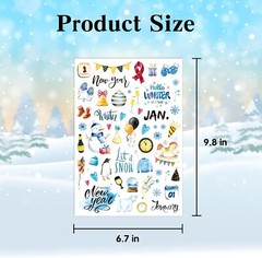 Planner Stickers 1150+ New Monthly Daily Planners Vintage Holiday Seasonal