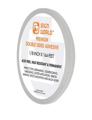 1/8″ Ultra-Thin Double-Sided Tape 164ft Roll for Scrapbooking Arts and Crafts
