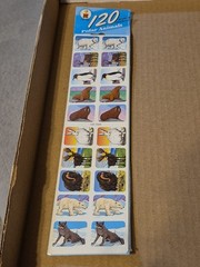 120 Polar Animal Stickers Cd-1520 Carson Dellosa Arctic Wildlife Zoo Animals