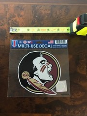 NCAA Multi-Use Decal Reusable/Removable – WinCraft NEW-FLORIDA STATE UNIVERSITY