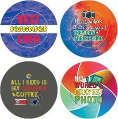I am a Photographer Stickers (20 Sets X 16 Designs)