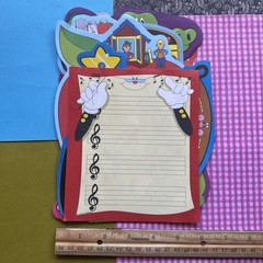 Vintage 90s Y2K Carson Dellosa Novel Notes Stationery Sheets School Bus Lot