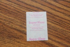 Vintage 1983 Illuminations Super sixes Stickers Panda Bears with hearts Rare