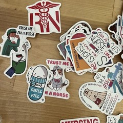 Vinyl Stickers For Nurses Lot Of 100 Nursing Vinyl Stickers