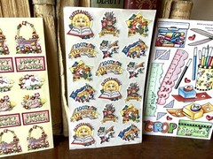 Set of 3 Mary Engelbreit Sticker Sheets Punch Studio Melissa Neufeld Creative Im