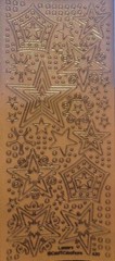 Peel Off Stickers Glitter Stars Flowers Christmas Gold Silver Red Purple Green
