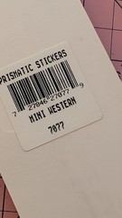 HAMBLY STUDIOS STICKERS Western Cowboy Hat Boots PRISMATIC NEW IN PACKAGE
