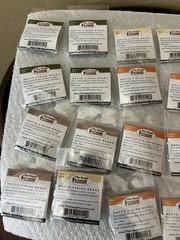 22 Lot Matte Finish Brads + 4 Lot 3mm Brads Sealed Packs