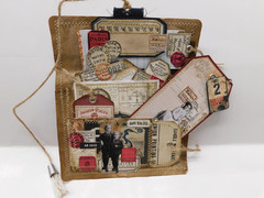 Junk Journal Add-On Handmade Tags, Journal Card, Envelope Ephemera Set