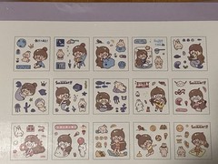 Kawaii Girl SUMMER!! Variety Sticker Pack Colorful Cute Waterproof Fun Activity